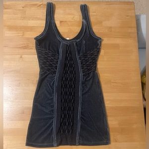 Free People velvet dress XS